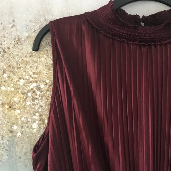 ✨HOST PICK✨Nanette Lepore High Neck Pleated Dress (NWT) - Picture 6 of 16